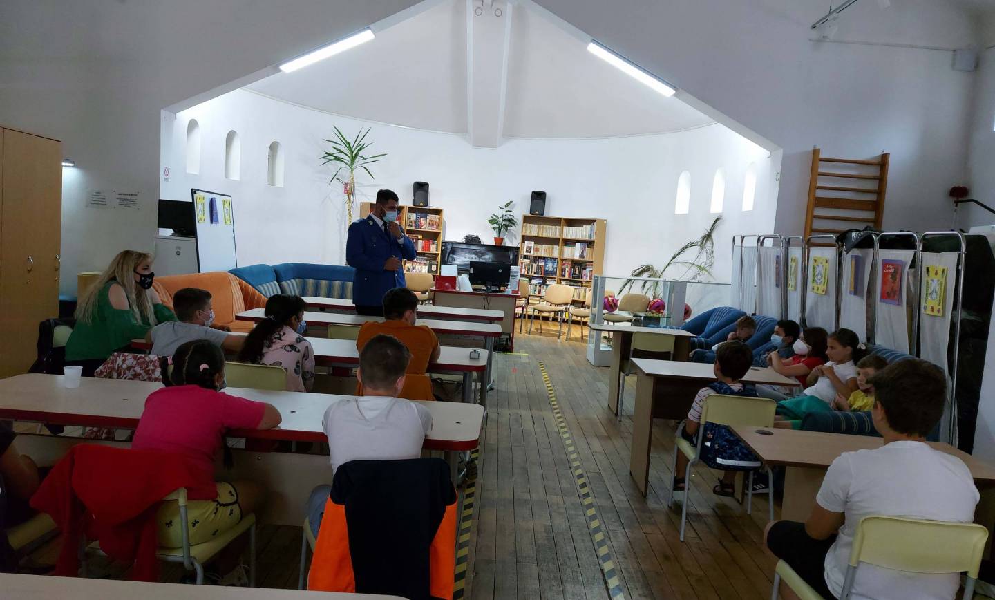 O altă zi, o nouă activitate de informare și prevenire în cadrul proiectului “Vacanță în Siguranță”, derulat pentru copiii și tinerii din DGASPC Sector 2