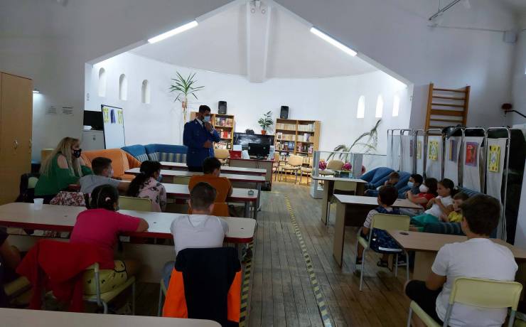 O altă zi, o nouă activitate de informare și prevenire în cadrul proiectului “Vacanță în Siguranță”, derulat pentru copiii și tinerii din DGASPC Sector 2