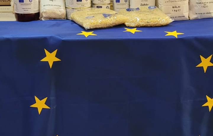 ANUNȚ Distribuire ajutoare alimentare din fondurile UNIUNII EUROPENE POAD 2018/2021