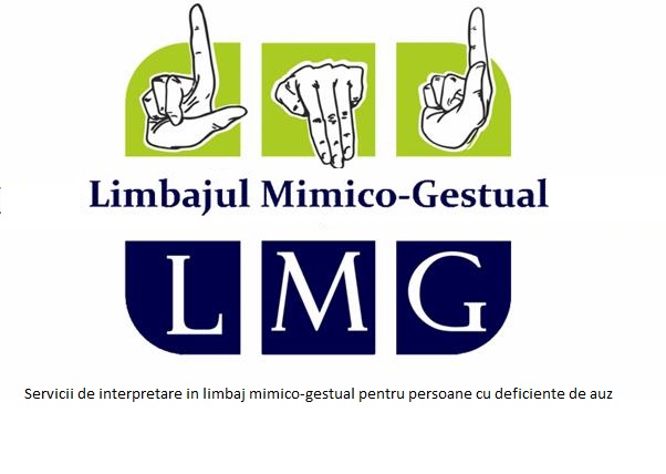 Servicii de interpretare in limbaj mimico-gestual pentru persoane cu deficiente de auz