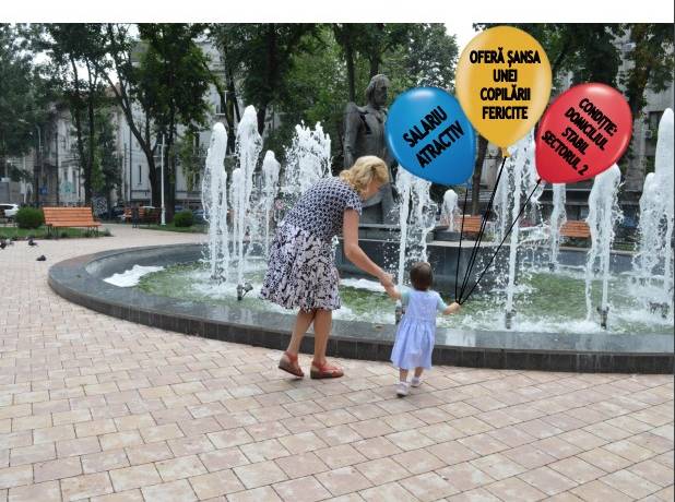 DGASPC Sector 2 recrutează personal în vederea evaluării şi recrutării ca Asistent Maternal Profesionist în cadrul  Proiectului „TEAM-UP: Progres în calitatea îngrijirii alternative a copiilor”