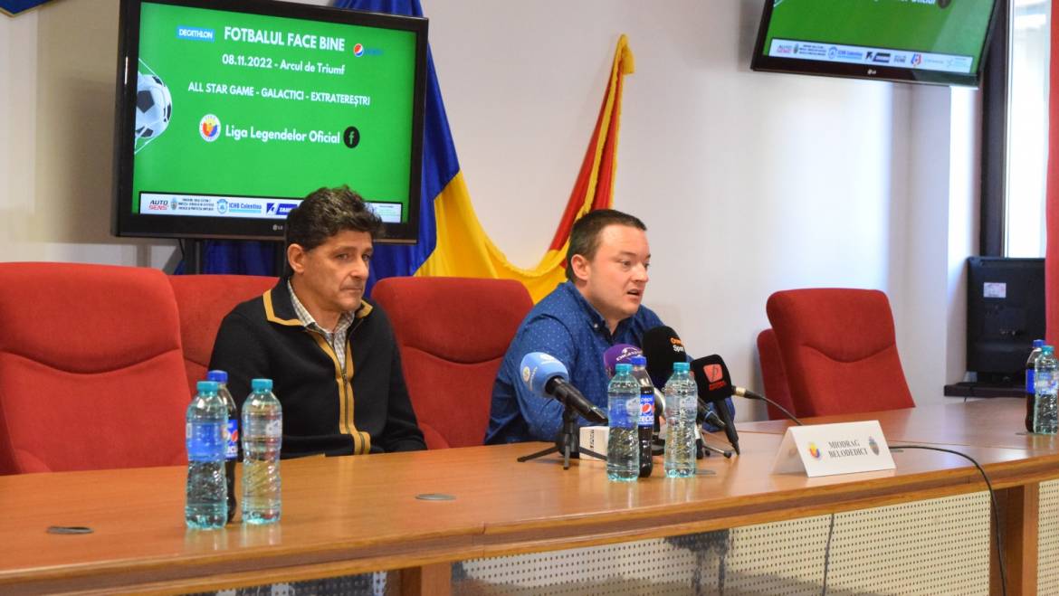 Conferință de presă – Finalizare campanie FOTBALUL FACE BINE ” Alături de Irene si Secția de Oncohematologie Pediatrica I.C.Fundeni”