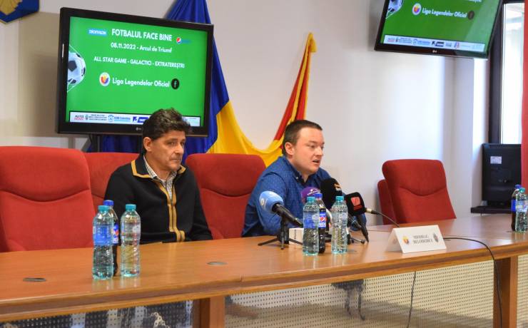 Conferință de presă – Finalizare campanie FOTBALUL FACE BINE ” Alături de Irene si Secția de Oncohematologie Pediatrica I.C.Fundeni”