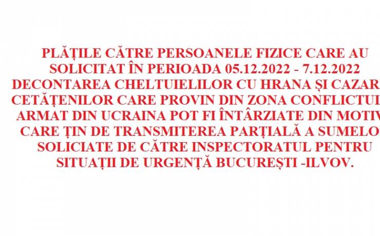 ANUNȚ
