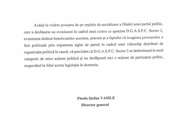 COMUNICAT DE PRESĂ