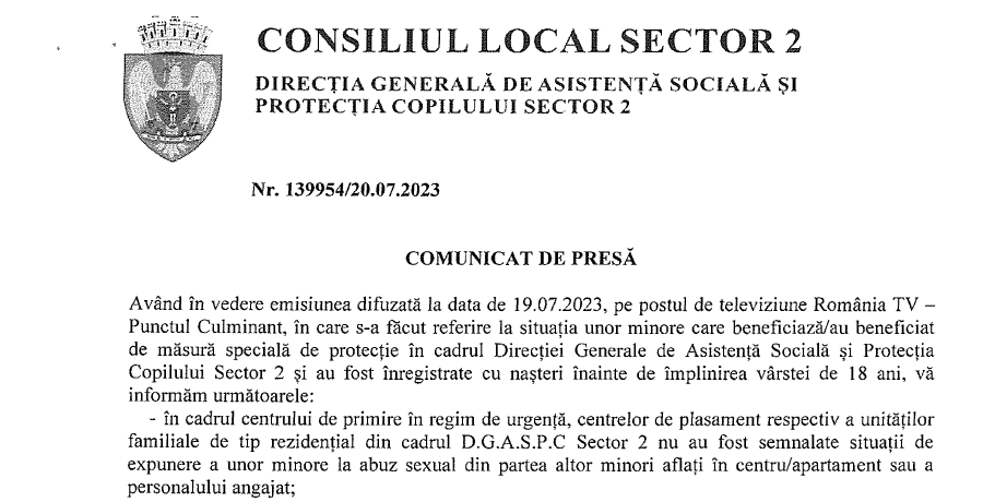 Comunicat de presa-2023-07-20