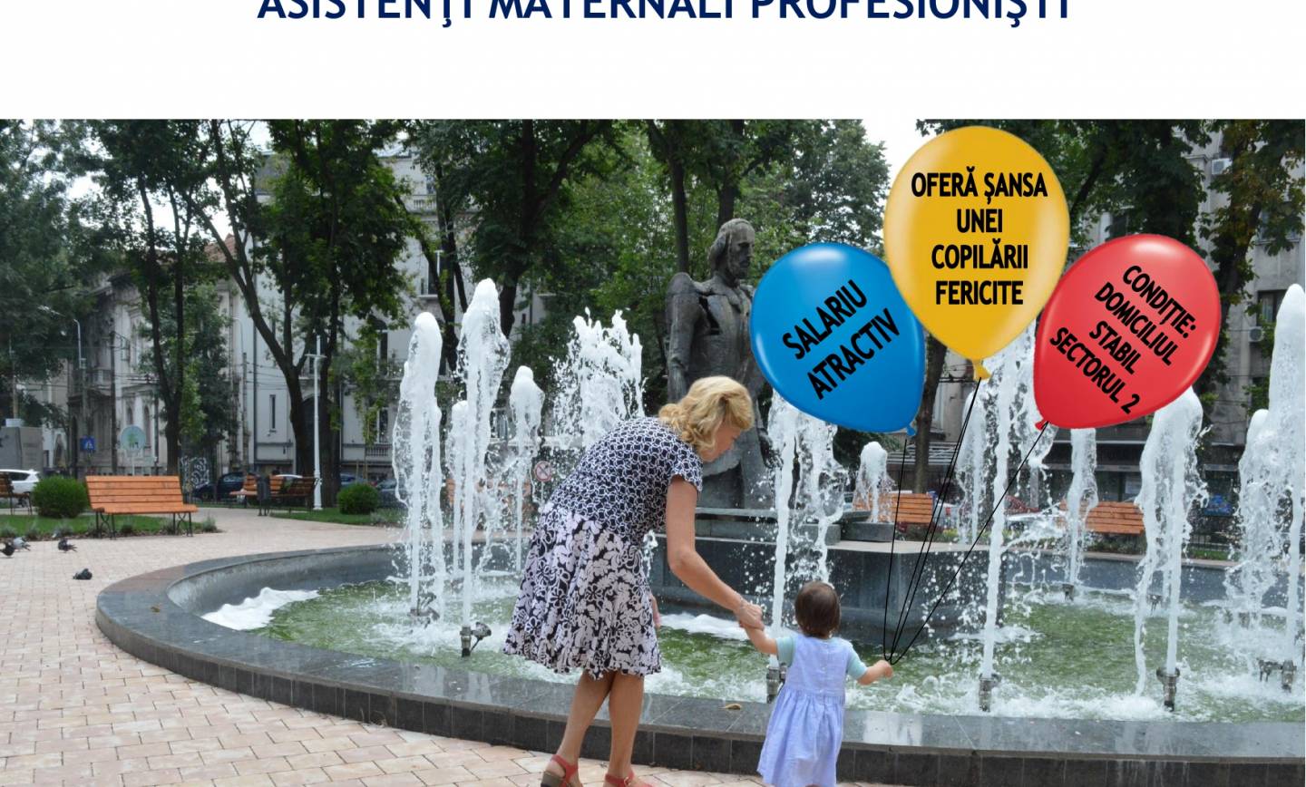 D.G.A.S.P.C. SECTOR 2 ANGAJEAZĂ ASISTENŢI MATERNALI PROFESIONIŞTI